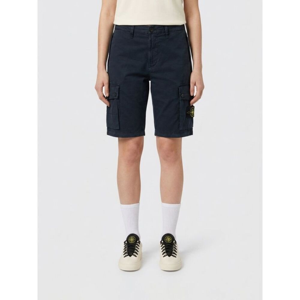 Stone Island Shorts Men Blue